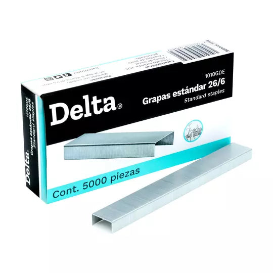 Grapa estándar 26/6 Barrilito caja con 5 000 grapas