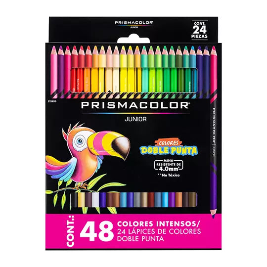 Colores Prismacolor junior doble punta c on 24 lápices