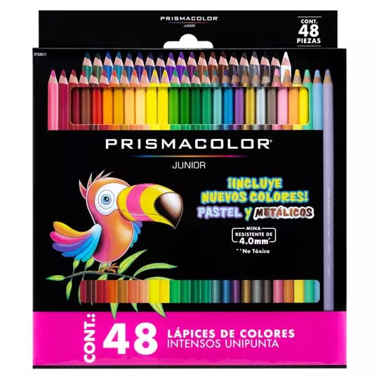 Colores Prismacolor junior con 48 piezas .