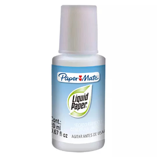 Corrector liquido Paper botella 1 pieza .