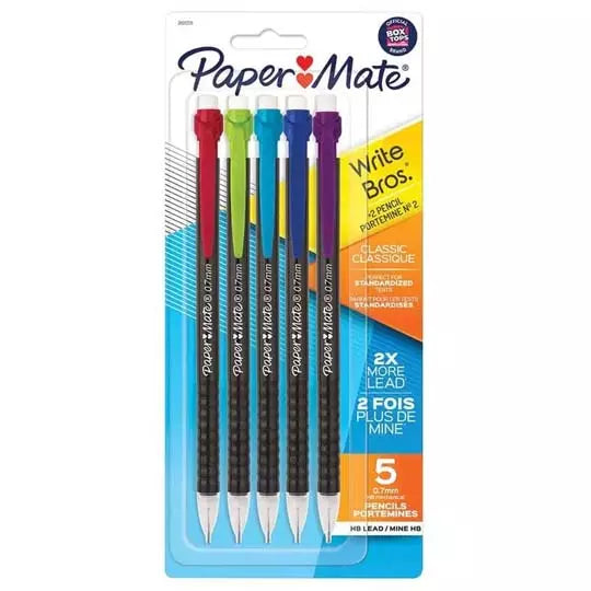 Lapicero Paper mate punto 0.7 MM surtido con 5 piezas