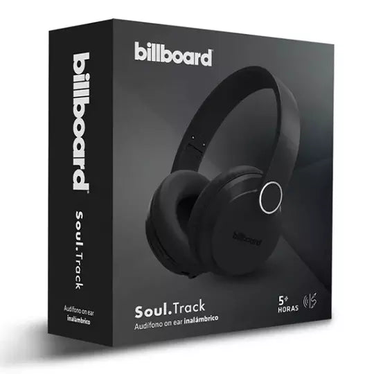 Audífonos inalámbricos BILLBOARD on ear dual color negro