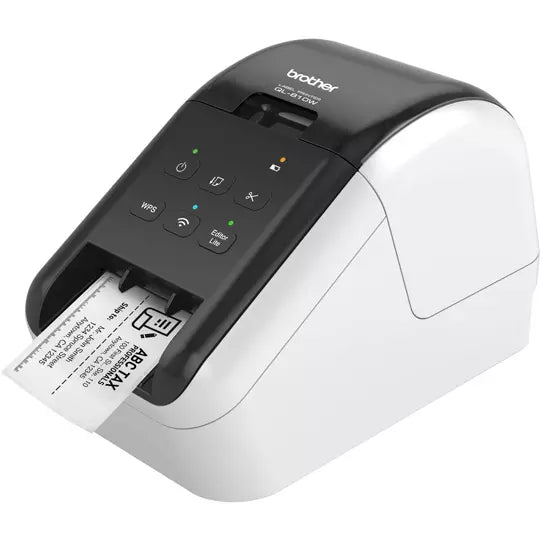 Impresora térmica directa Brother QL810W - Monocromo - LAN inalámbrica - 300 x 600 dpi - 58.42mm (2.30") Ancho de Impresión - 1 Solamente
