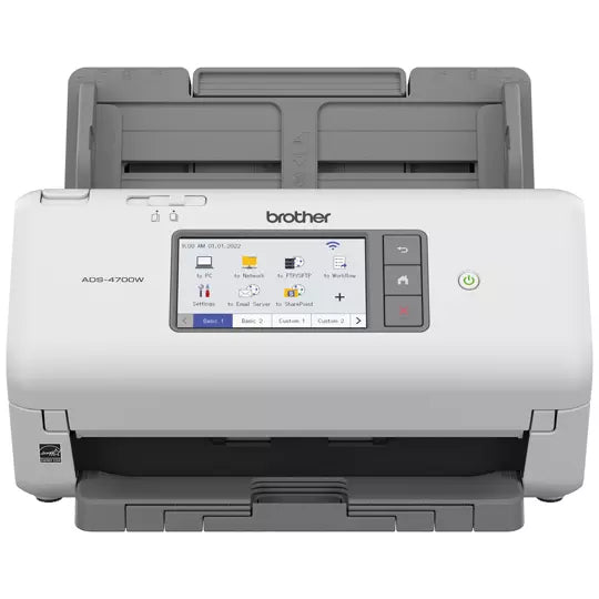 Escaner Brother de escritorio ADS4700W. .