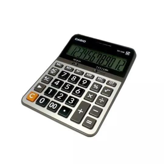 Calculadora de escritorio 12 dígitos CAS IO pantalla de cristal líquido