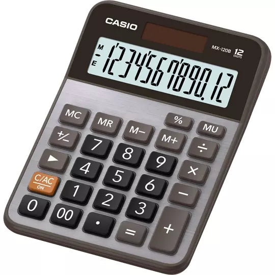 Calculadora de escritorio 12 dígitos CAS IO pantalla de cristal líquido