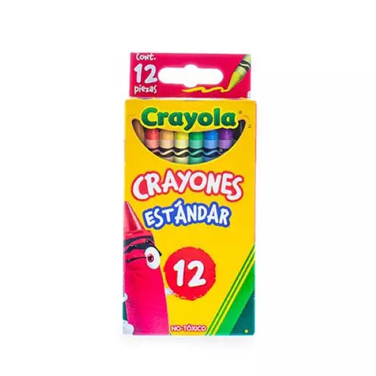 Crayones Crayola Estándar 9.21x.7.9 cm 1 2 piezas