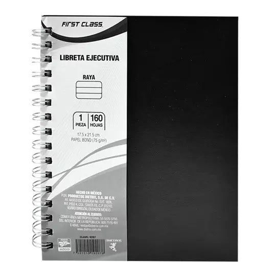 Cuaderno Dietrix forma francesa 160 hoja s 75 gramos raya nutria