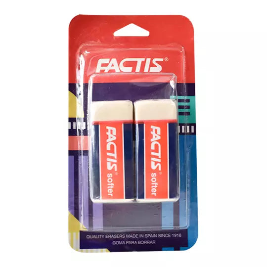 Goma Factis S20 con faja de cartón blíst er 2 piezas