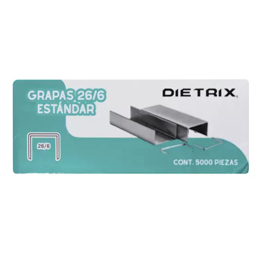 Grapa estandar Dietrix con 1 blister con 5000 grapas