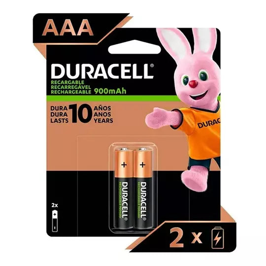 LM-Pila Duracell Recargable AAA blister con2