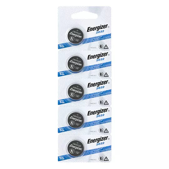 Pila de Litio Energizer 2032 de 3 v blís ter con 5 pzas