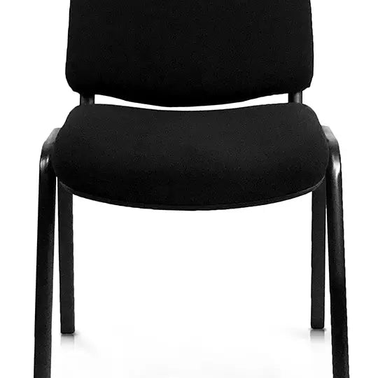 Silla fija ERGO mod. 1620 sin descansa b razos asiento en tela color negro