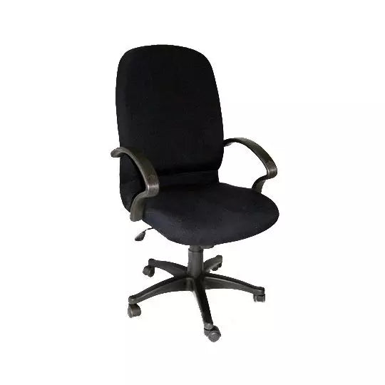 Silla ejecutiva ERGO mod. 1956 reclinabl e con descansa brazos color negro
