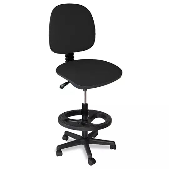 Silla operativa ERGO mod. 2369 con ajust e neumático de altura color negro