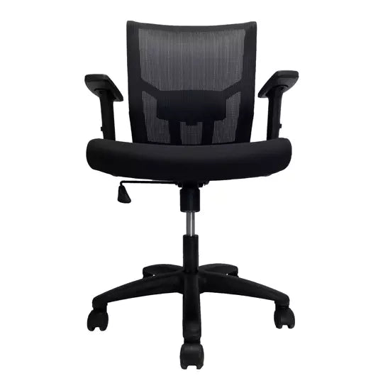 Silla ejecutiva ERGO mod. Caselli reclin able con descansa brazos color negro