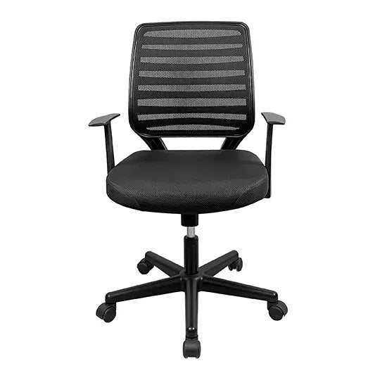 Silla ejecutiva ERGO mod. Irlanda con de scansa brazos color negro