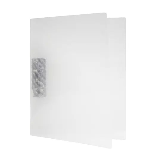 Carpeta con palanca Oxford carta color b lanco capacidad hasta 30 hojas