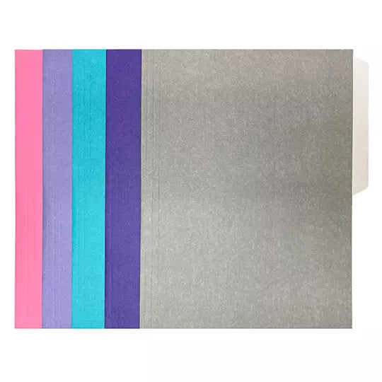 Folder de color Pendaflex carta color su rtido lite ceja 1/2 caja con 50 pzas