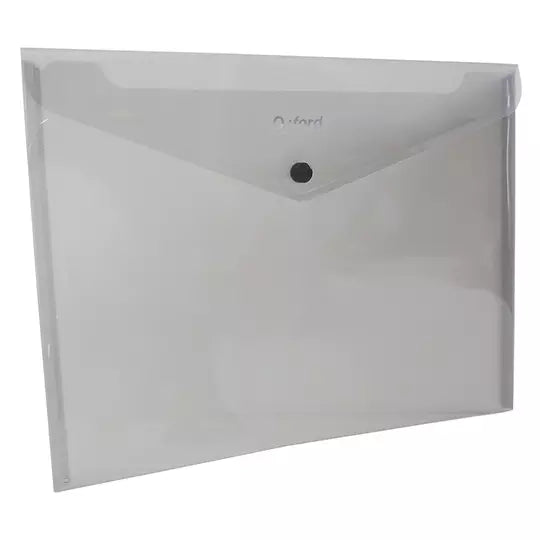 Sobre porta documentos horizontal Oxford carta color humo