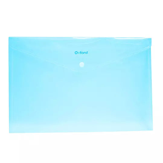 Sobre porta documentos horizontal Oxford carta color azul