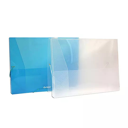 Caja porta documentos Oxford carta color es surtidos 1 pza
