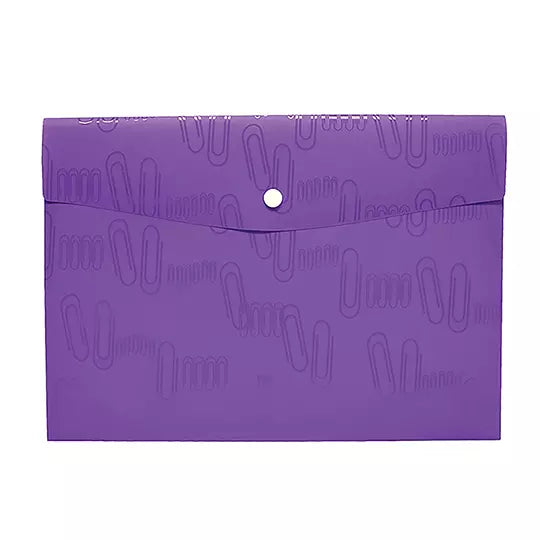 Sobre porta documentos Oxford carta colo r morado