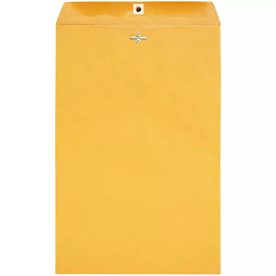 Sobre kraft con broche engomado Ampad of icio caja con 100 pzas