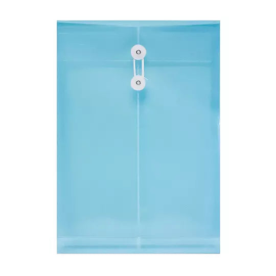 Sobre porta documentos vertical Oxford c arta color azul 1 pieza