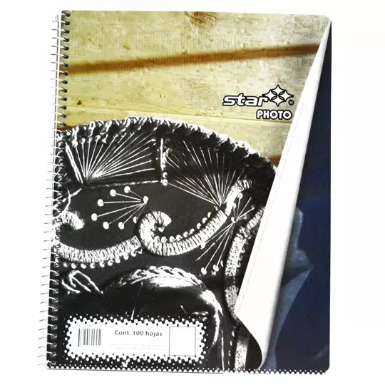 Cuaderno profesional star kid Estrella c uadro chico 5 mm 100 hojas