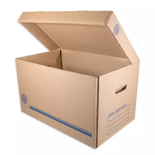 Caja GEO para Archivo Registrador Tamaño Carta 50 X 31 X 29 pza