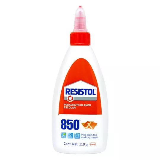 Pegamento blanco escolar Resistol 850 de 110 grs