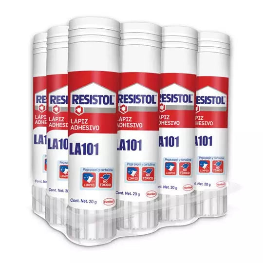 LAPIZ ADHESIVO RESISTOL LA 20GR C/12