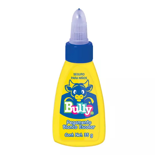 Pegamento escolar blanco Bully de 35 grs 1 pieza
