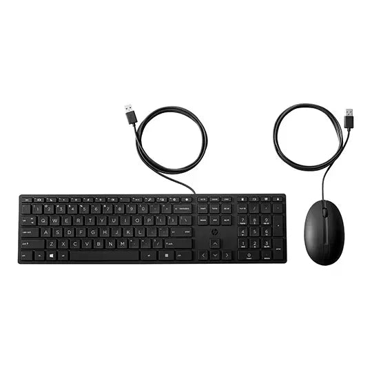 Mouse y teclado de escritorio HP 320MK c on cable (M)