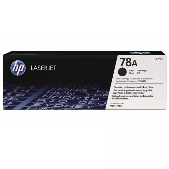 T8NER NEGRO HP 78A RENDIMIENTO 2100PÉGS.CE278A