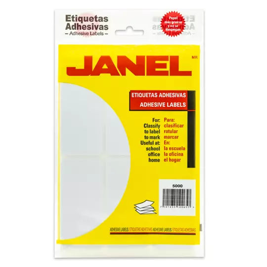 ETIQUETA JANEL ADHESIVA 50X100 C/84 #25
