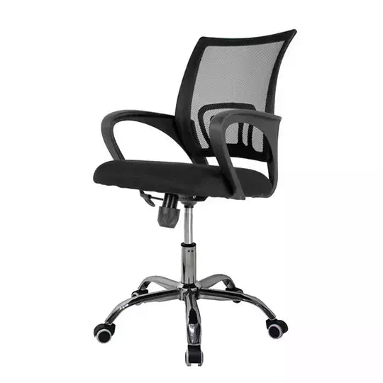 Silla ejecutiva MUNDO IN mod. 107 con te la tipo mesh color negro