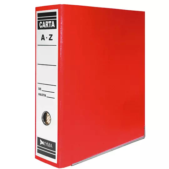 Registrador Arcoíris Rojo Indeleble KYMA Tamaño Carta
