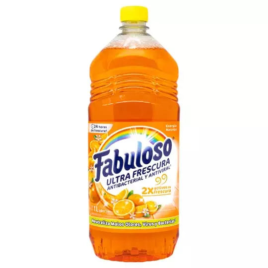 Limpiador multiusos Fabuloso aroma naran ja 1 Lt.