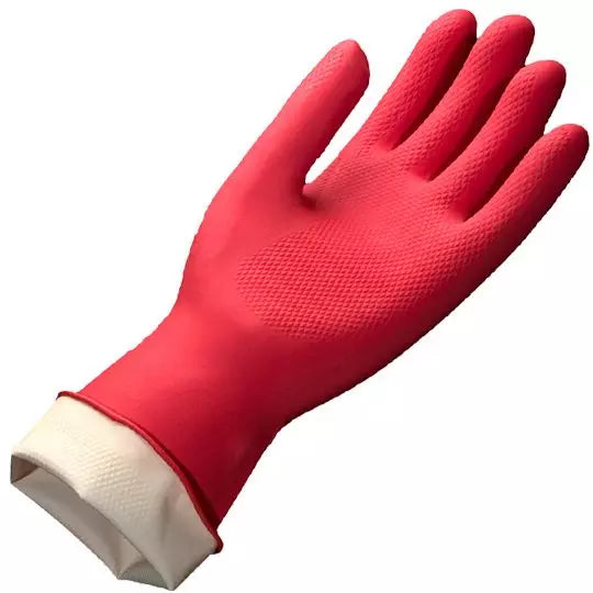 Guantes de latex antiderrapantes N. 7 Vi tex color rojo