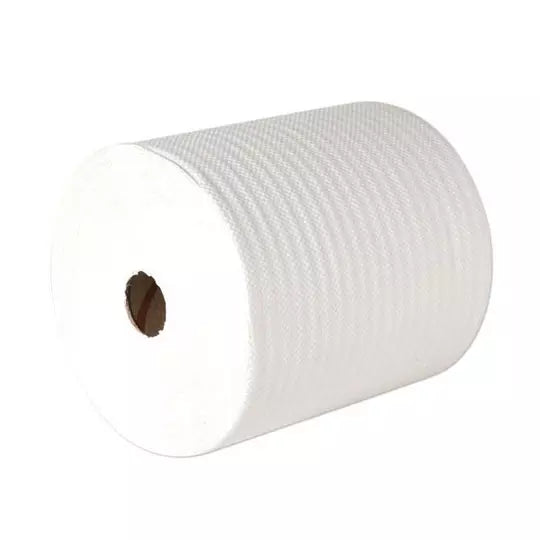 Toalla en rollo blanca Petalo de 180 m, caja c/ 6 bobinas