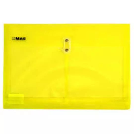 Sobre horizontal oficio MAE de polipropi leno color amarillo