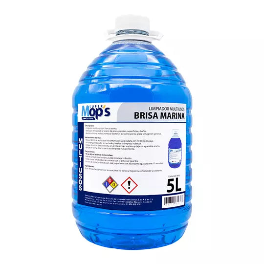 Limpiador multiusos Super mops aroma bri sa marina 5 Lt.