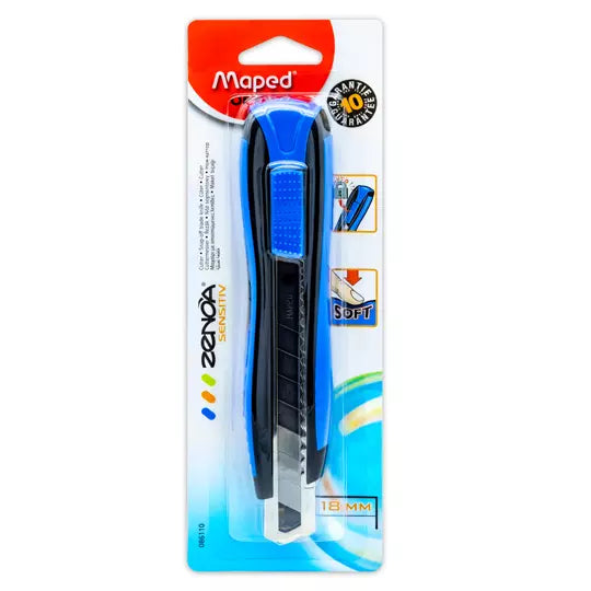 Cutter zenoa Maped de 18 mm zenoa sensi tiv