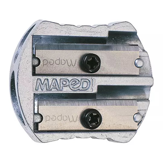 Sacapuntas metal Maped 2 orificios metá lico