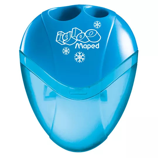 Sacapuntas i-gloo Maped 2 orificios col ores surtidos