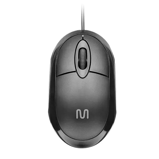 Mouse alámbrico MULTI entrada USB 1200 d pi color negro