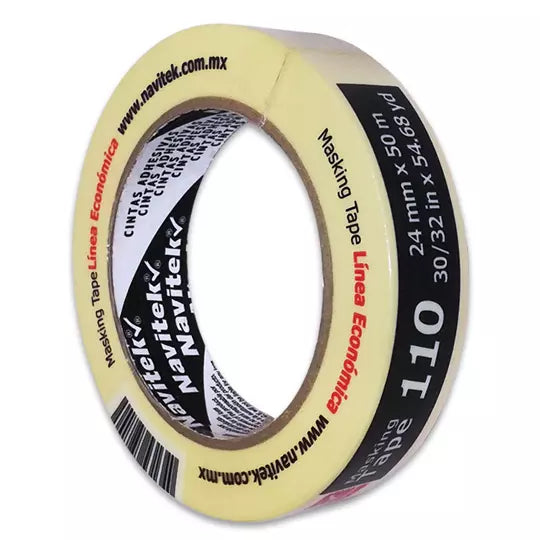 Masking tape uso 110 Navitek color natur al 24 mm x 50 m
