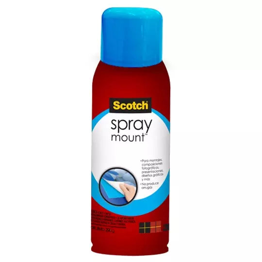 Adhesivo reposicionable Scotch Spray Mou nt Mod. 6065 290 gramos 1 pieza